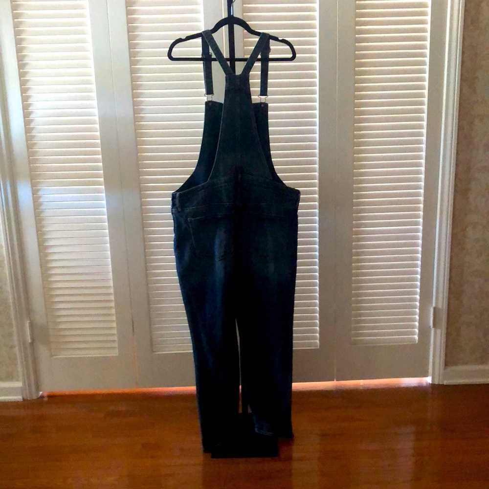 Old Navy Size 16 lLevi Overalls, EUC - Picture 3 of 6